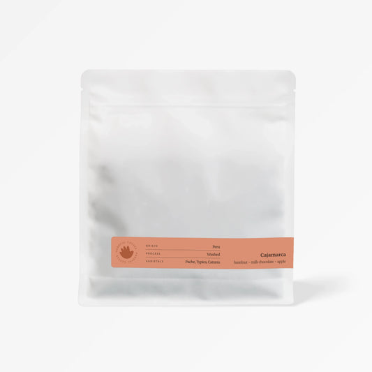Peru Cajamarca Washed — single origin speciality coffee beans, 250g